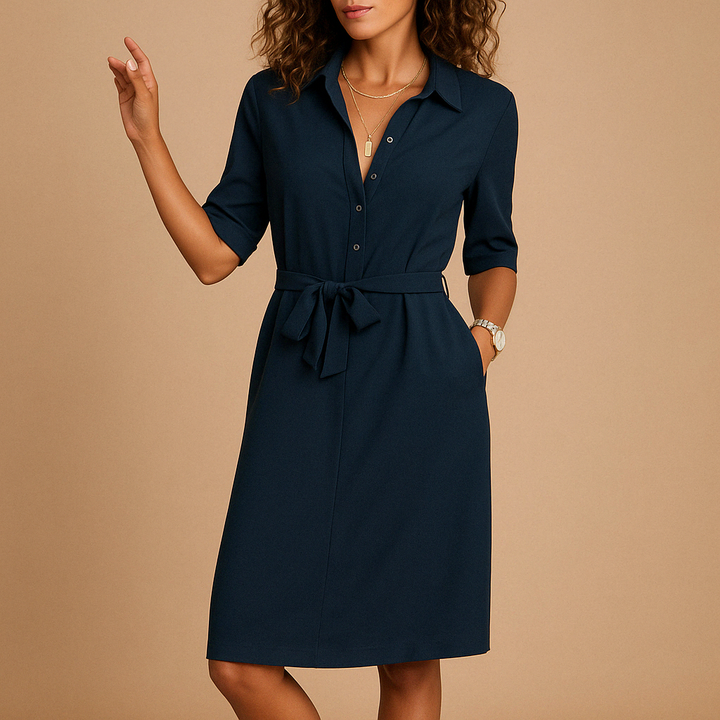 Noelle Relaxed Work Midi Dress