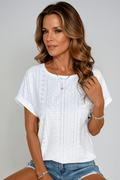 Pearl Embroidered Top