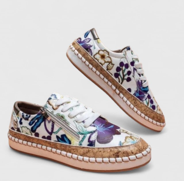 Dahlia Floral Sneakers