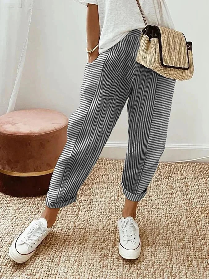 Holly Striped Pants