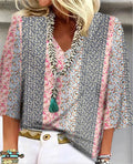 Mosaic Floral Top