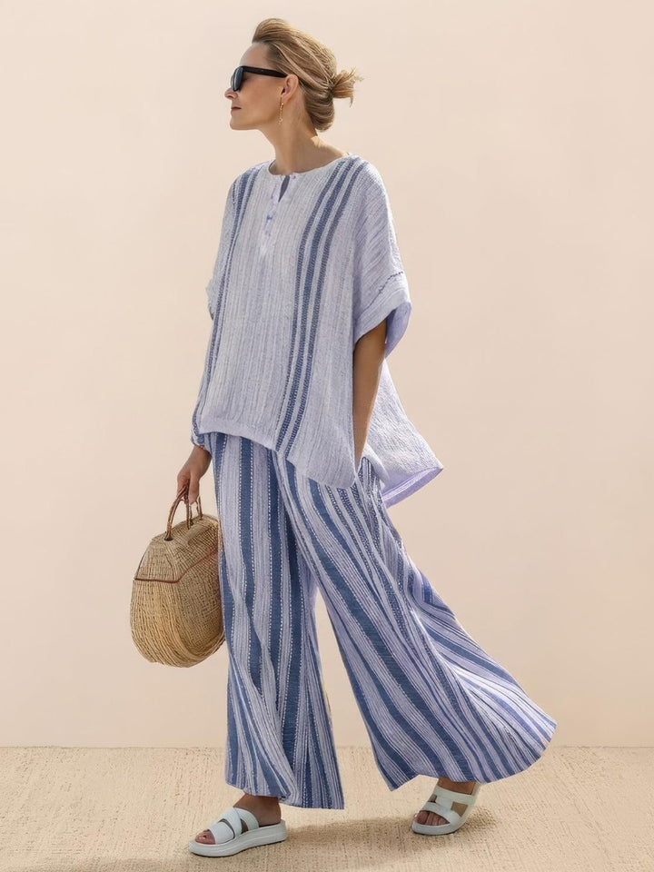 Paloma Striped Two-Piece Set