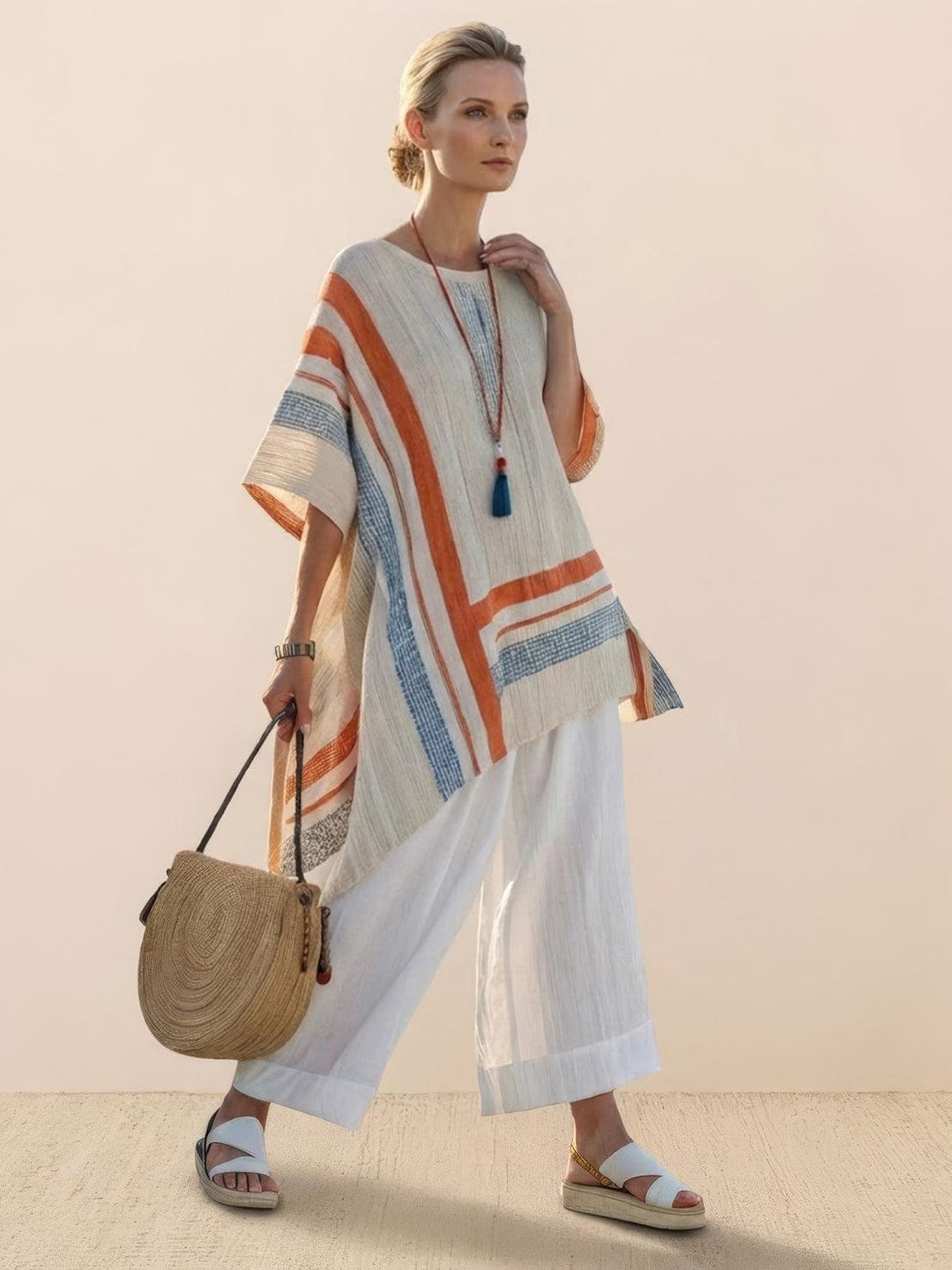 Paloma Striped Two-Piece Set