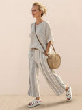 Paloma Striped Two-Piece Set