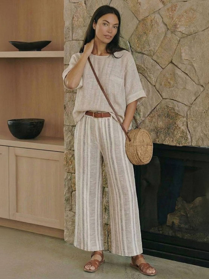 Paloma Striped Two-Piece Set