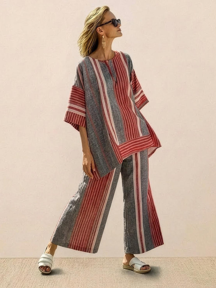 Paloma Striped Two-Piece Set