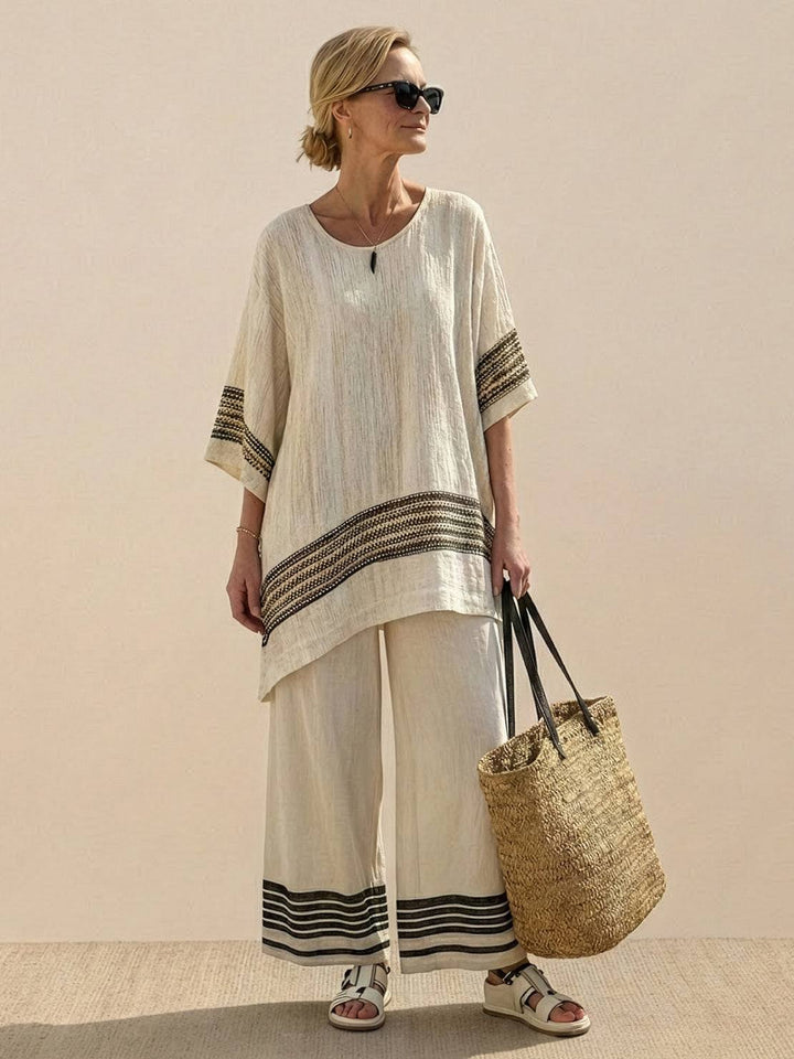 Paloma Striped Two-Piece Set