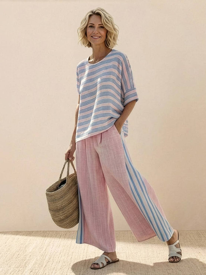 Paloma Striped Two-Piece Set