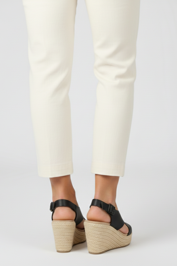 Lydia Wedge Crossover Slingback Sandals