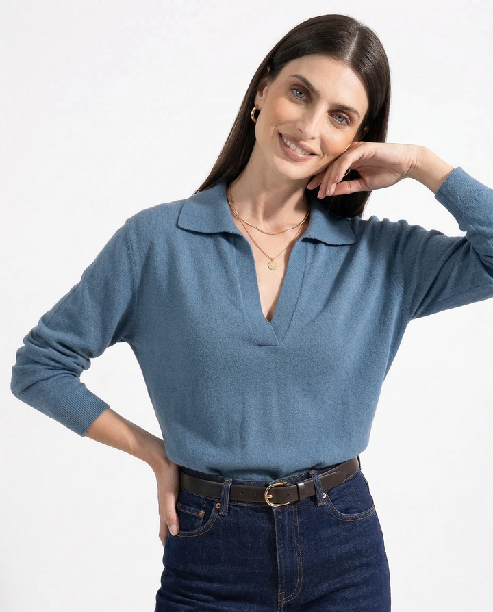 Roma Cotton Knit Polo