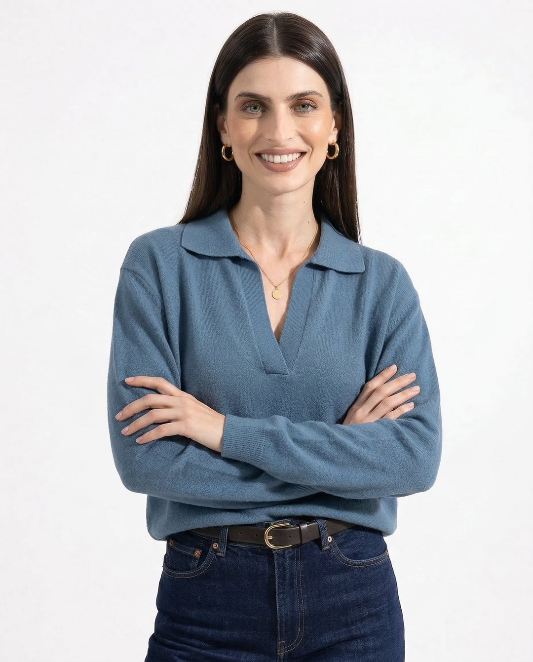 Roma Cotton Knit Polo