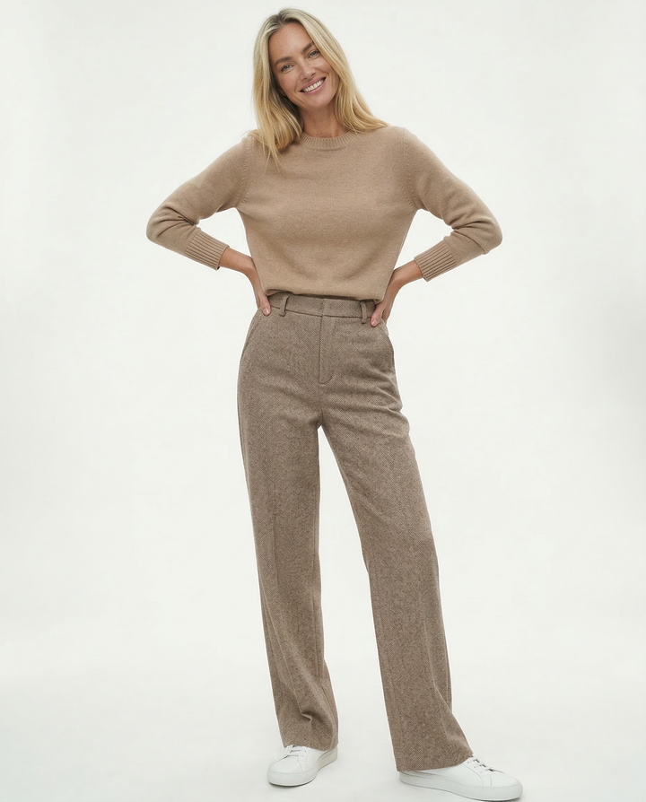 Coralie Classic Wool Blend Trousers