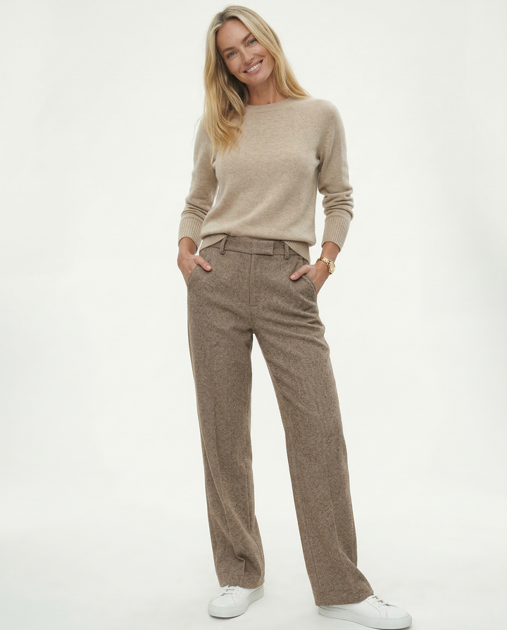 Coralie Classic Wool Blend Trousers