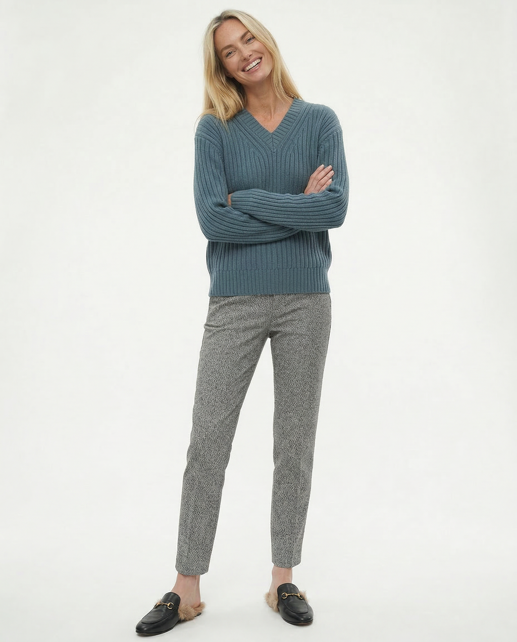 Coralie Classic Wool Blend Trousers