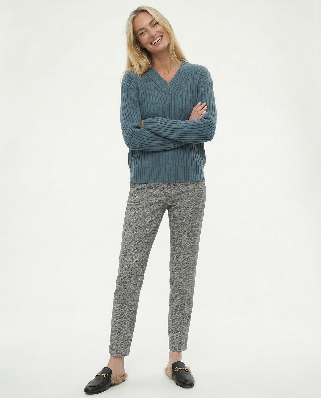 Coralie Classic Wool Blend Trousers