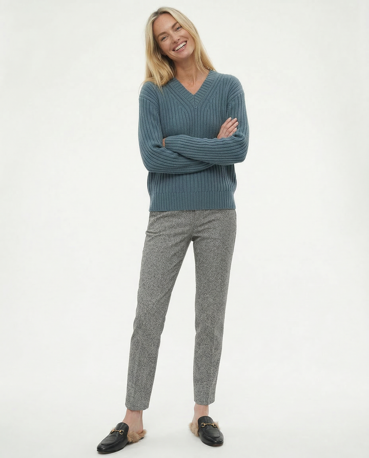 Coralie Classic Wool Blend Trousers