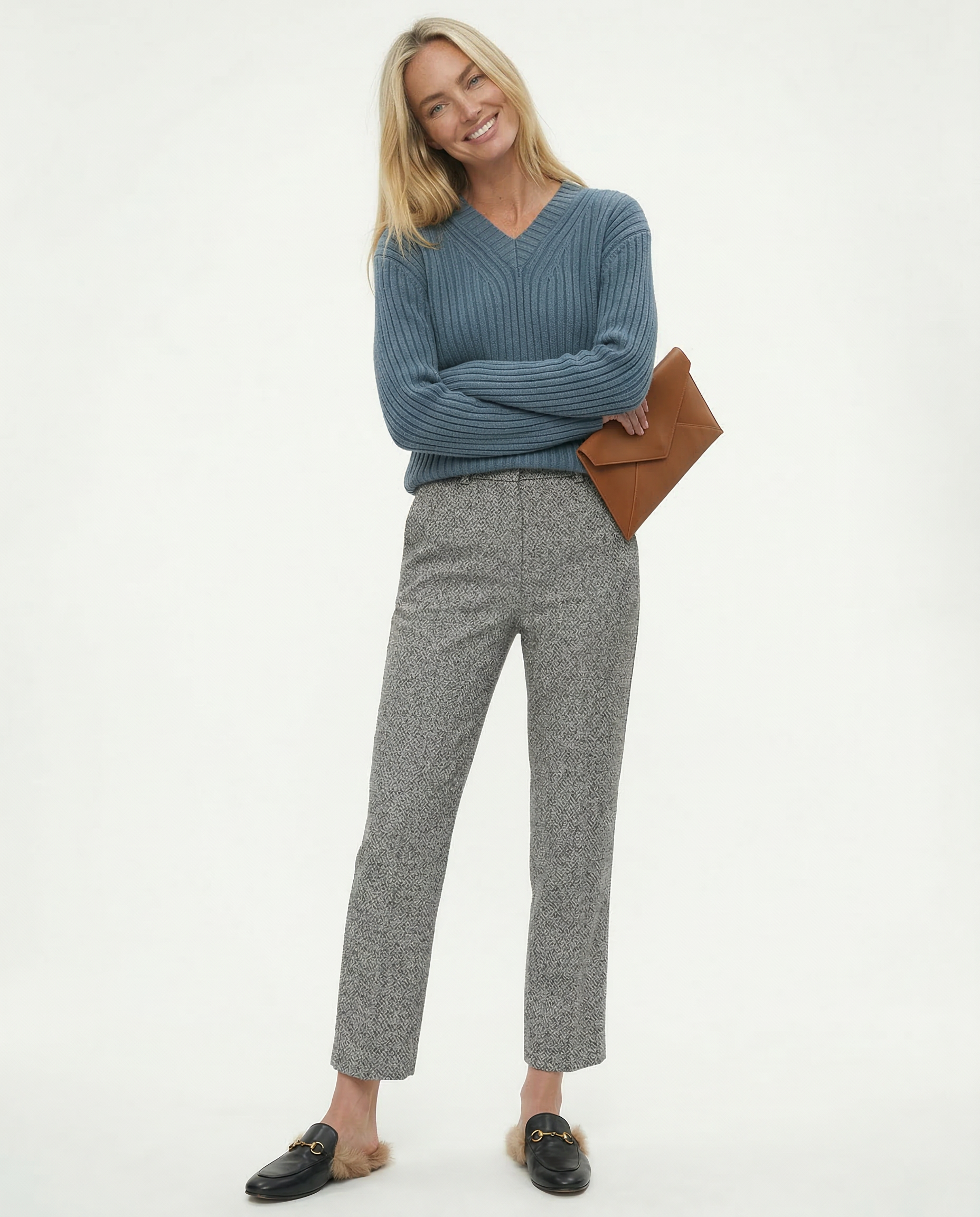 Coralie Classic Wool Blend Trousers