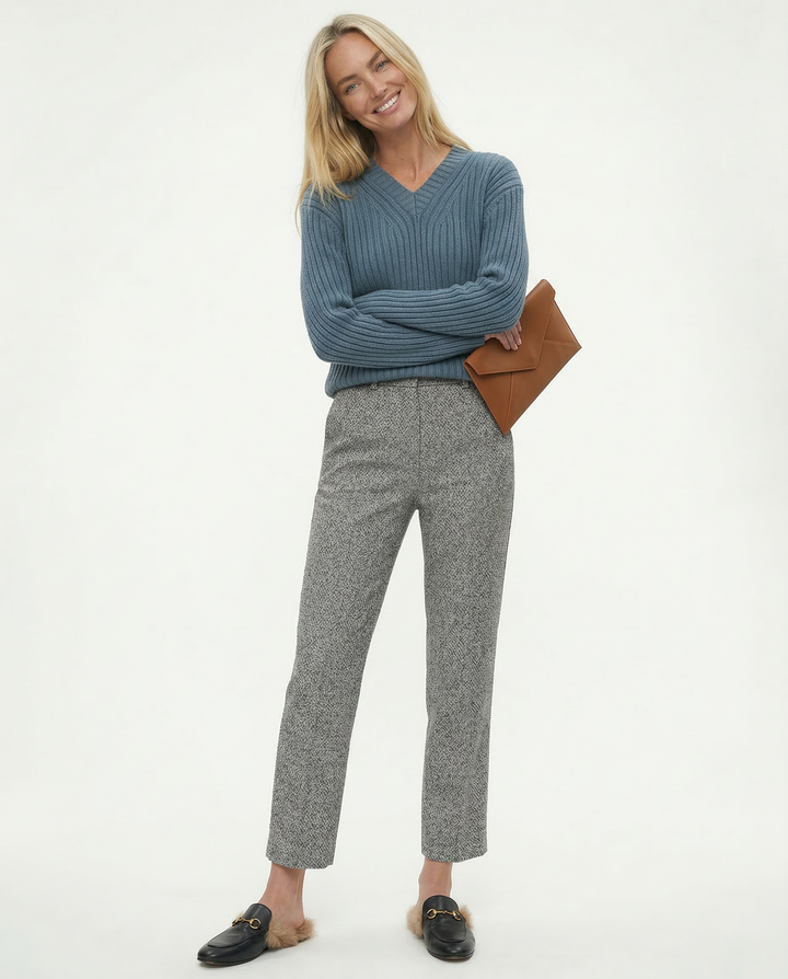 Coralie Classic Wool Blend Trousers