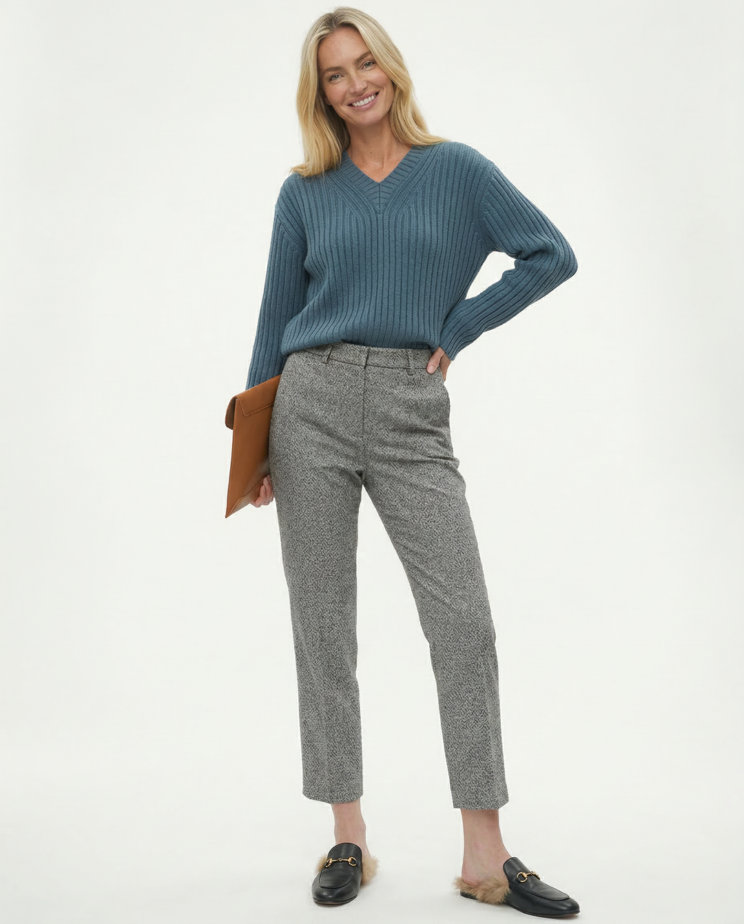 Coralie Classic Wool Blend Trousers