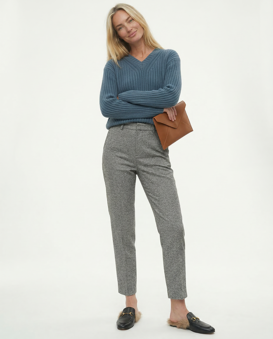 Coralie Classic Wool Blend Trousers