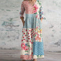 Kristen Elegant Retro Maxi Dress