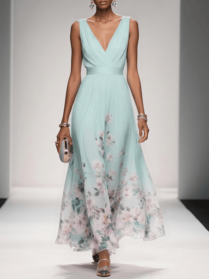 Rosalie Floral Guest Maxi Dress