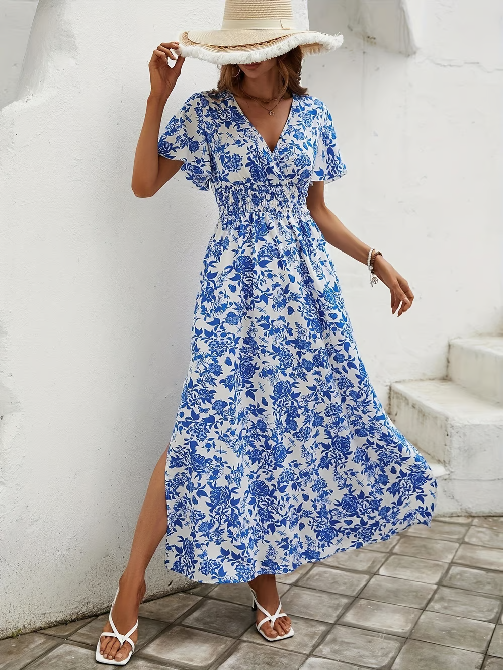 Delilah Floral Maxi Dress
