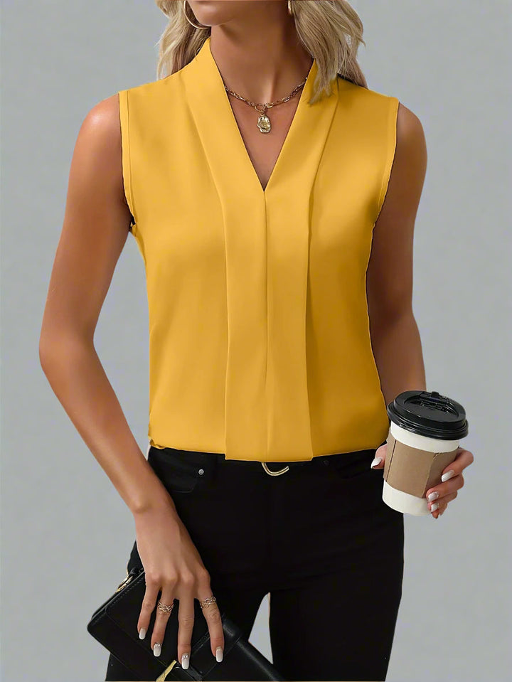 Claire Pleated Blouse