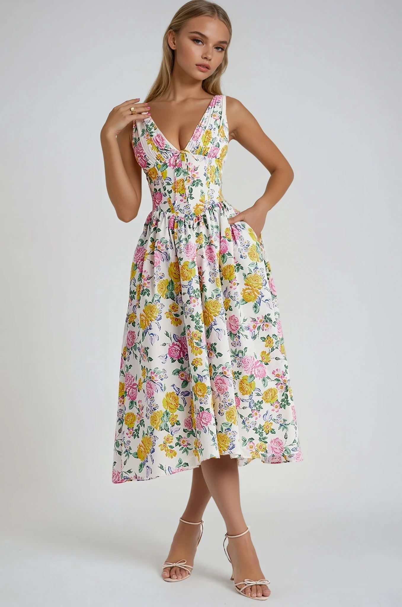 Edith Elegant Summer Dress