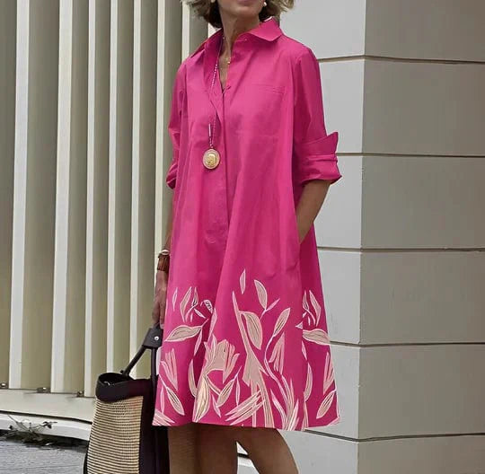 Karla Polka Dot Shirt Dress