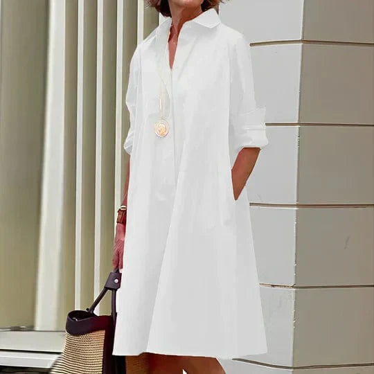 Karla Polka Dot Shirt Dress