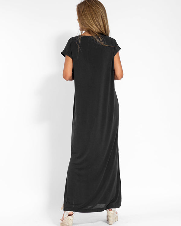 Coral Maxi Dress