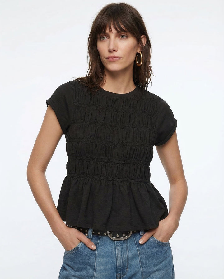 Rita DiCaprio Ruffle Top