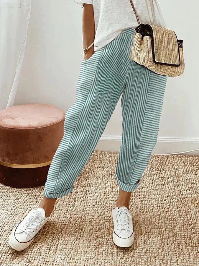 Holly Striped Pants