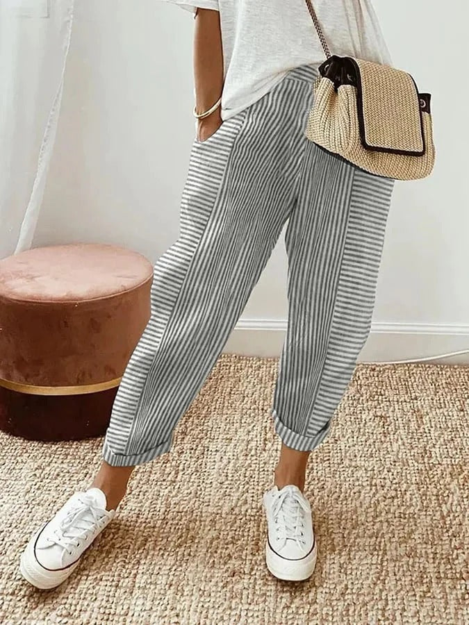 Holly Striped Pants