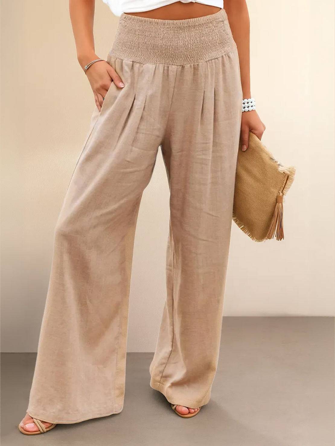 Dune Smocked Pants