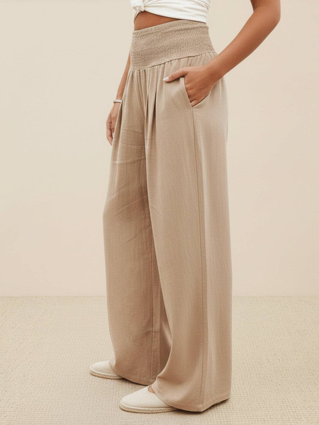 Dune Smocked Pants
