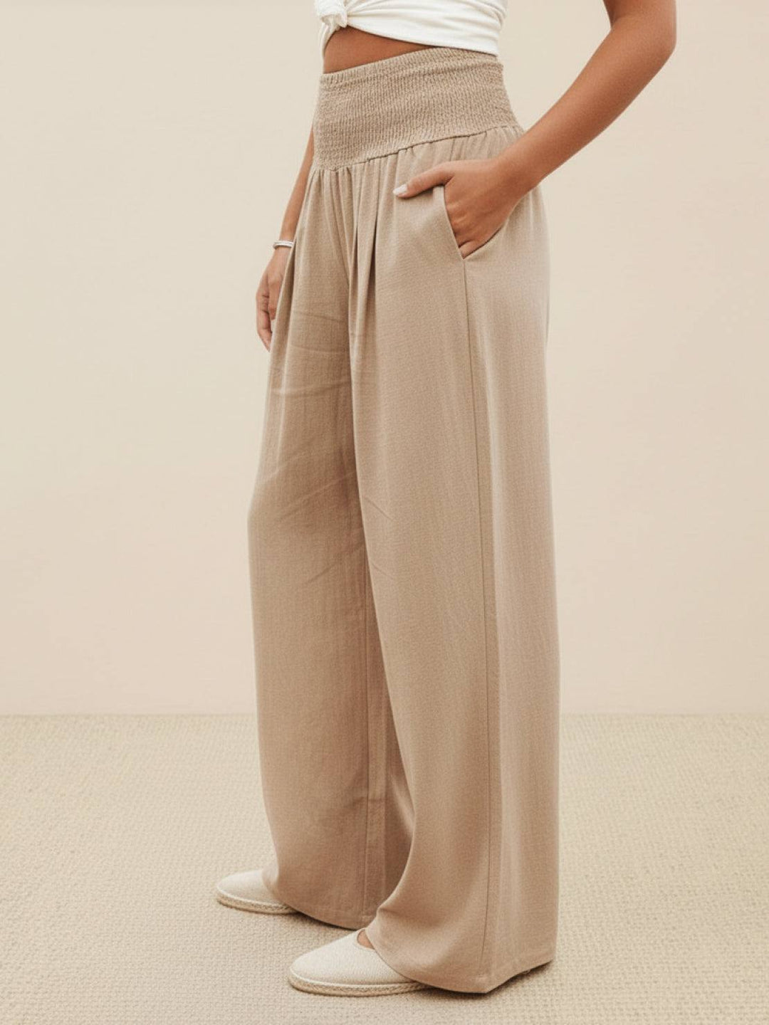 Dune Smocked Pants