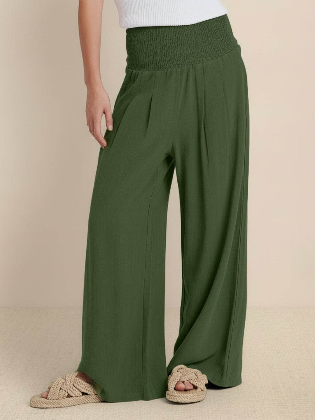 Dune Smocked Pants