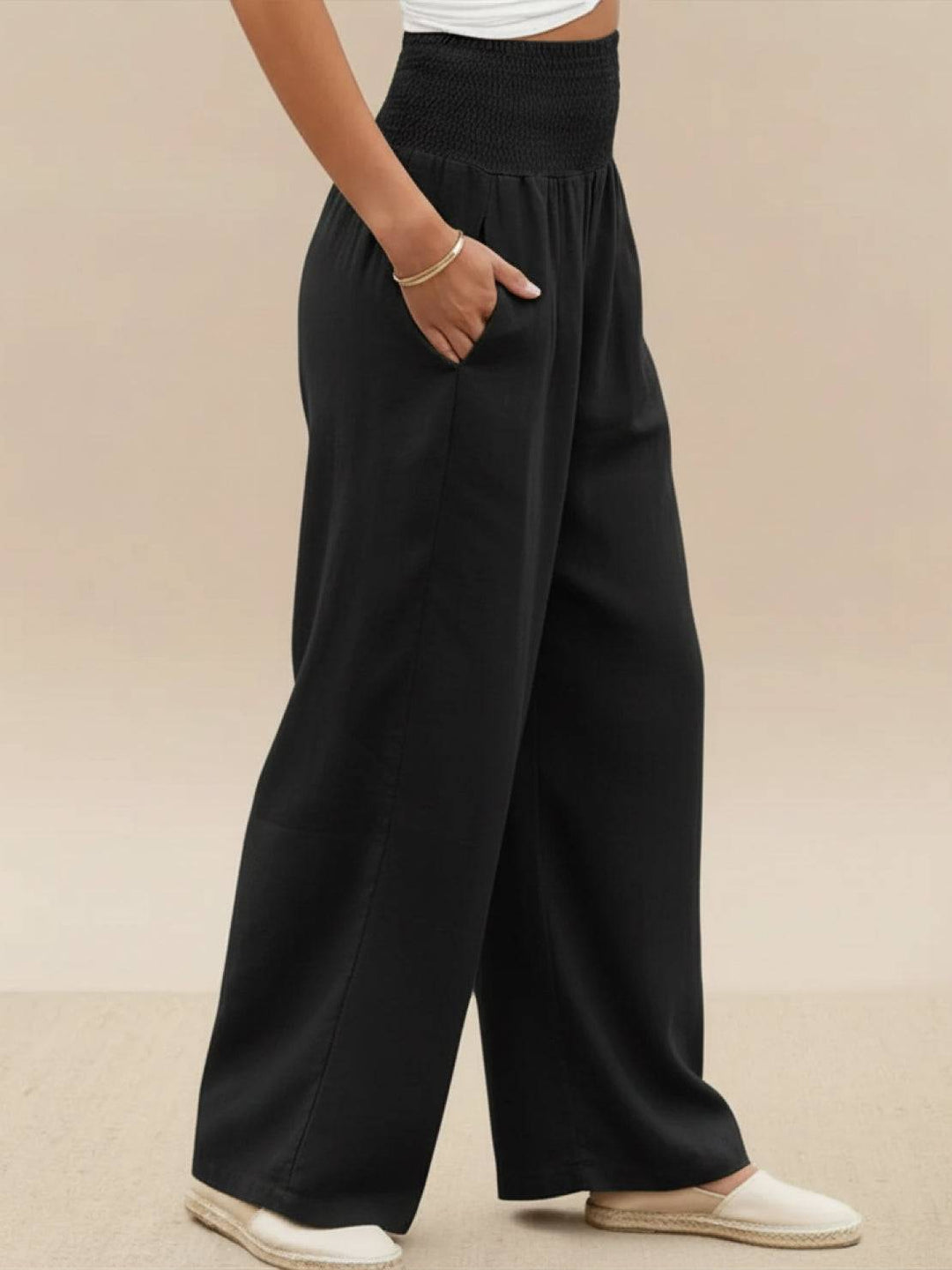 Dune Smocked Pants