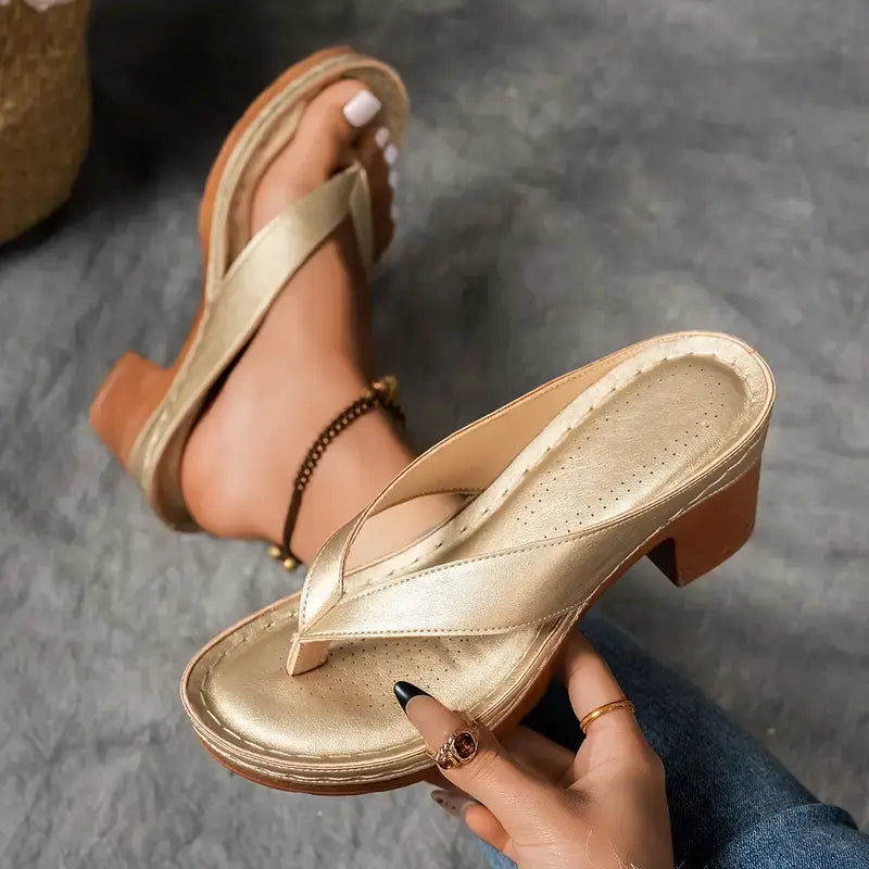 Marilyn Orthopedic Heeled Slippers