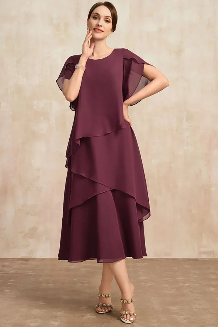 Jean Classic Chiffon Dress