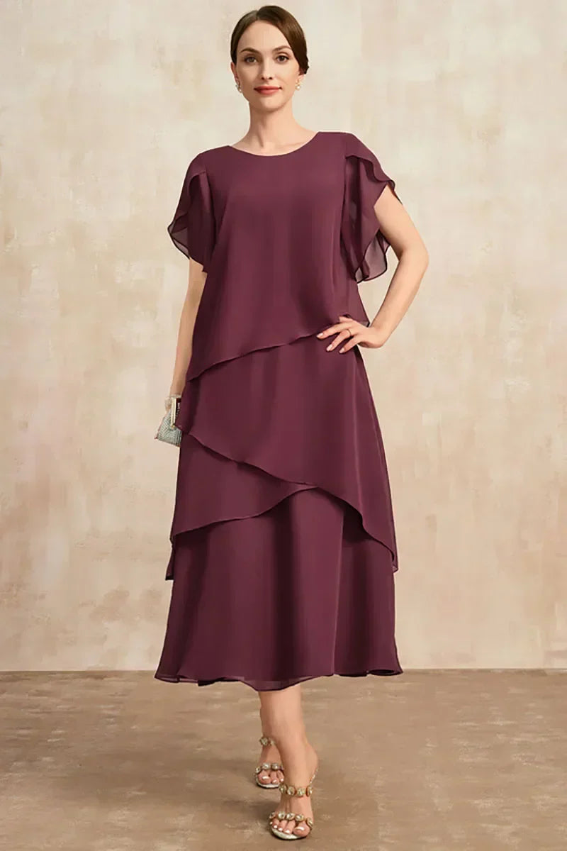 Jean Classic Chiffon Dress