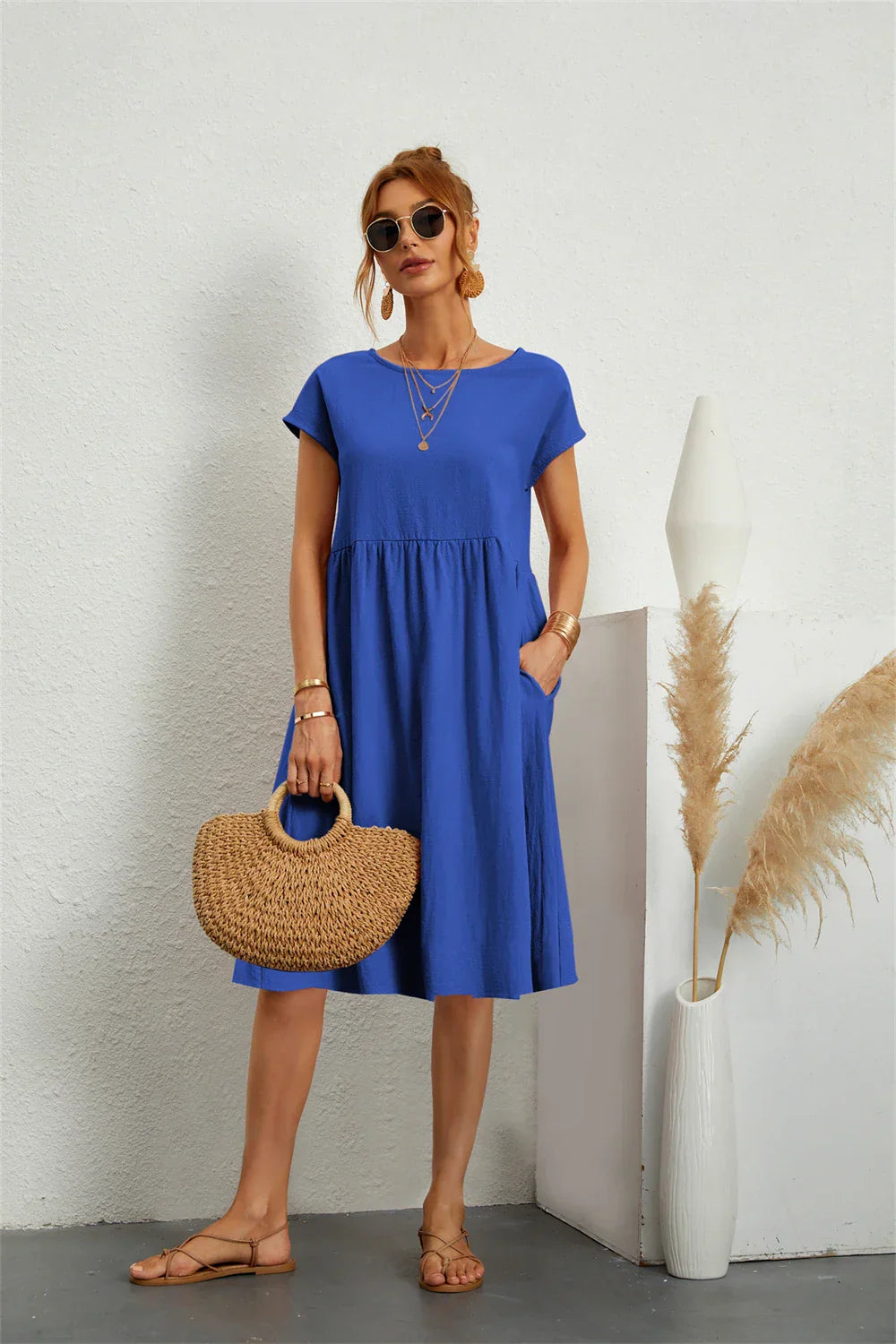 Robin Casual Pocket Dress