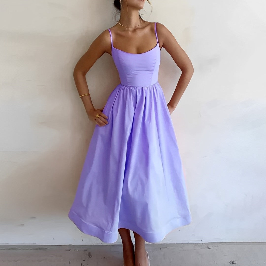 Alina Stylish Summer Midi Dress