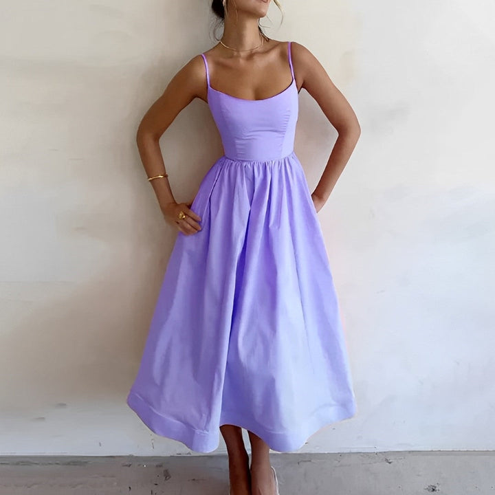 Alina Stylish Summer Midi Dress