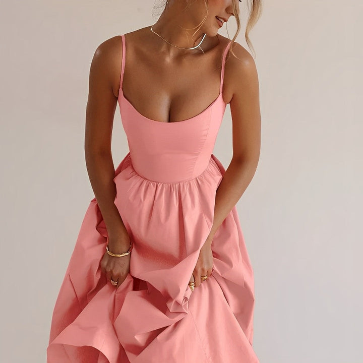 Alina Stylish Summer Midi Dress