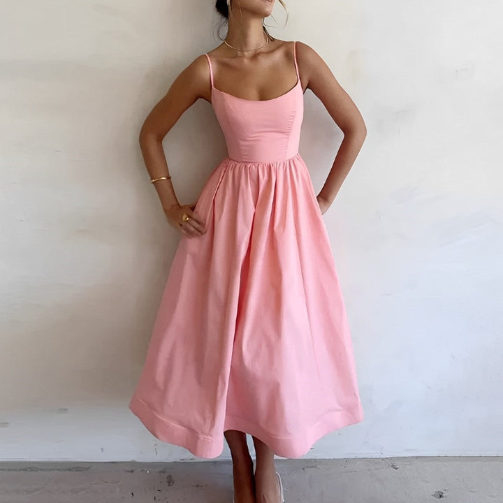 Alina Stylish Summer Midi Dress