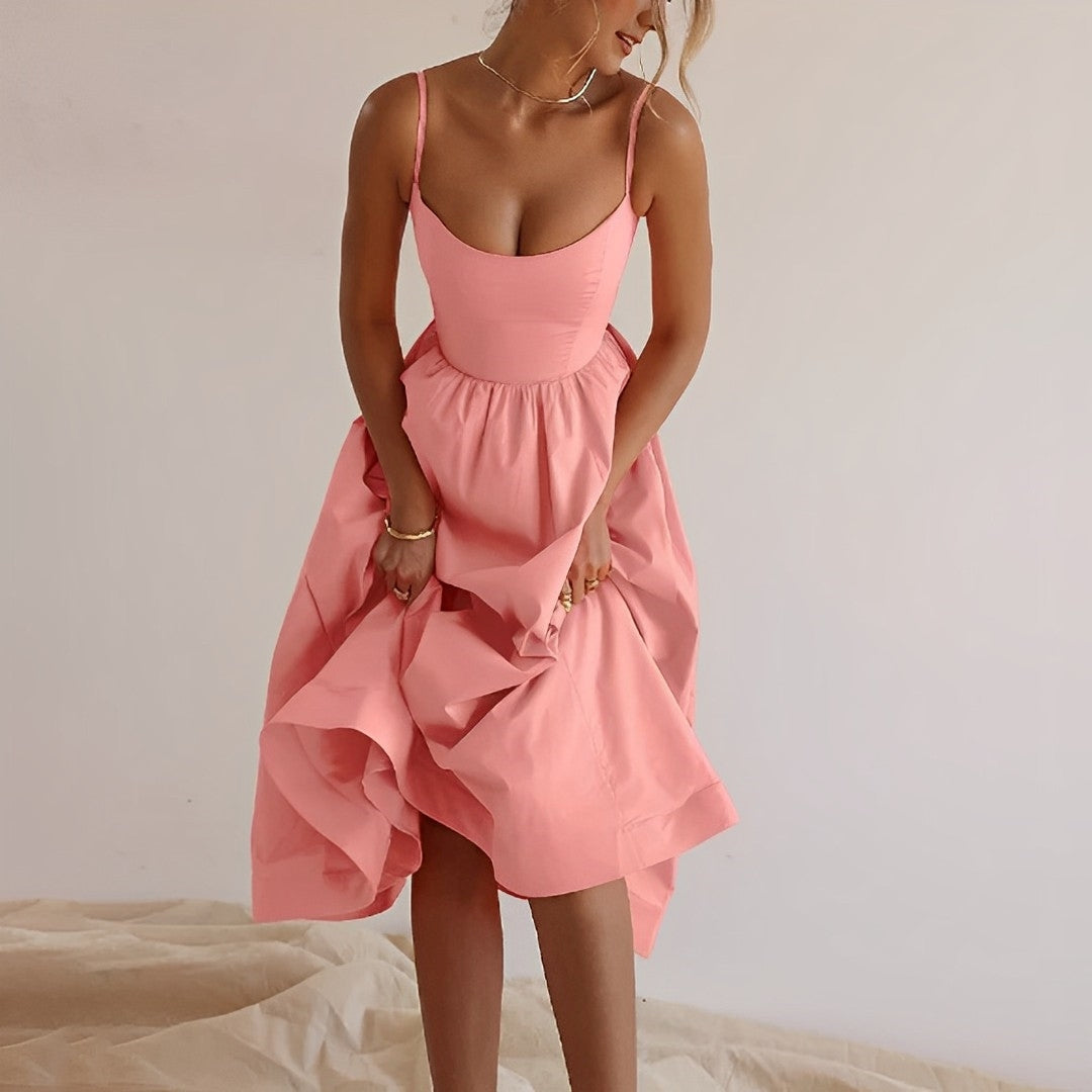 Alina Stylish Summer Midi Dress