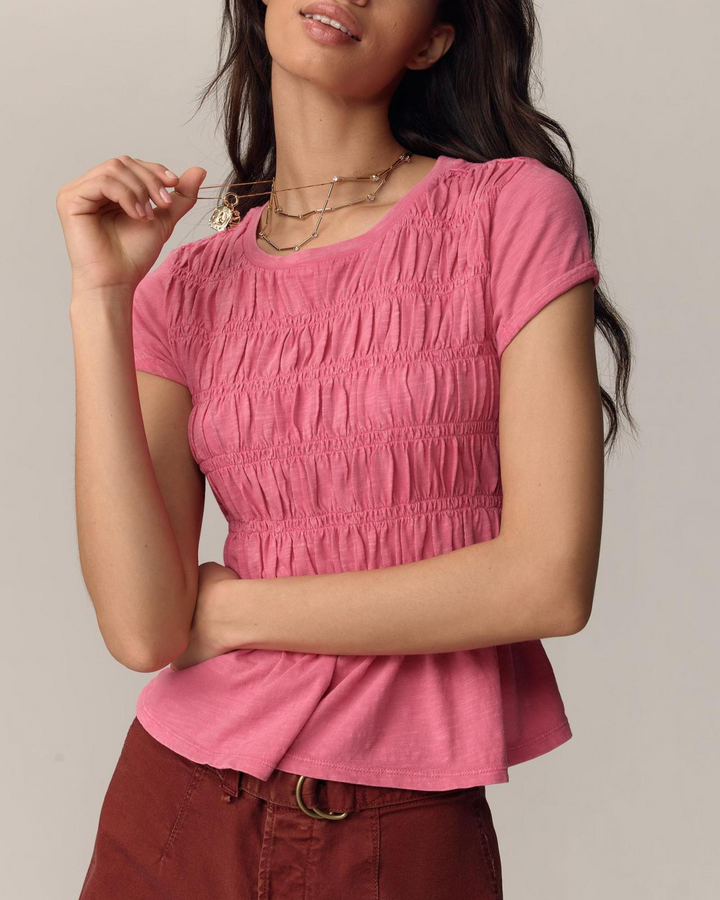 Rita DiCaprio Ruffle Top